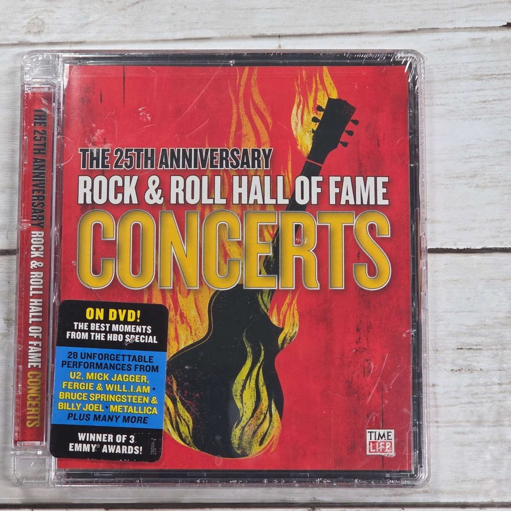 Time Life 25th Anniversary Rock & Roll Hall of Fame Concerts DVD New Sealed